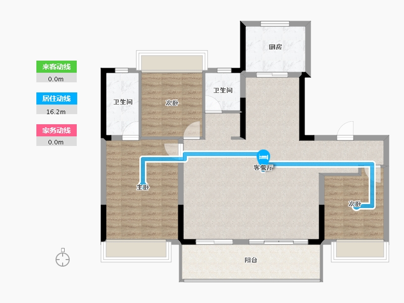 河南省-南阳市-同信府-108.00-户型库-动静线