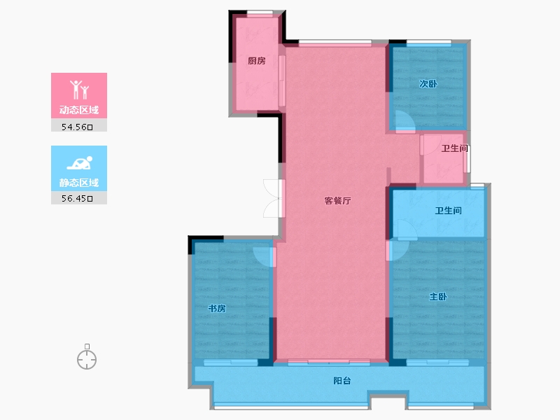 河南省-商丘市-住友·翰林府-100.00-户型库-动静分区