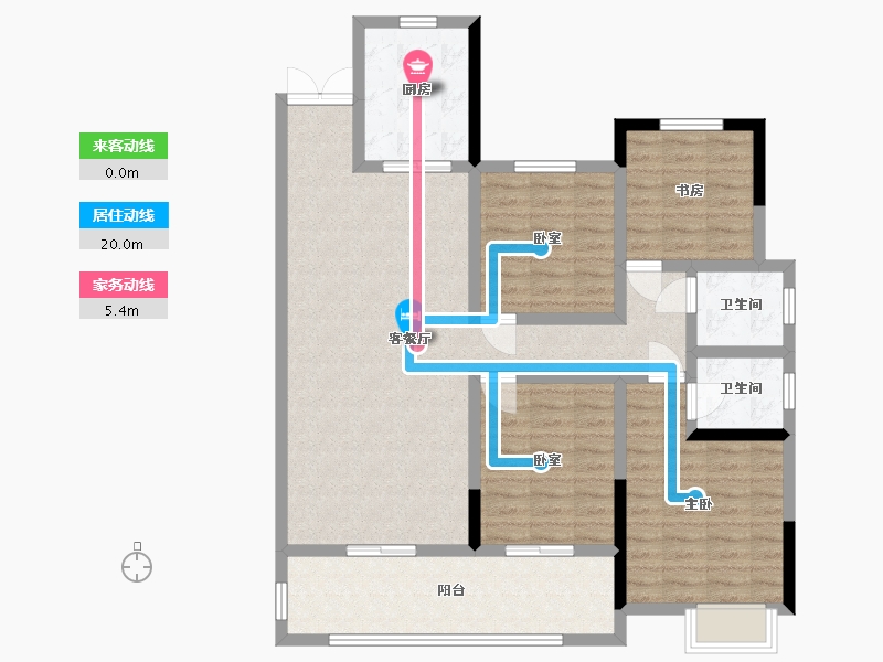 湖北省-宜昌市-炉子山小区-114.16-户型库-动静线