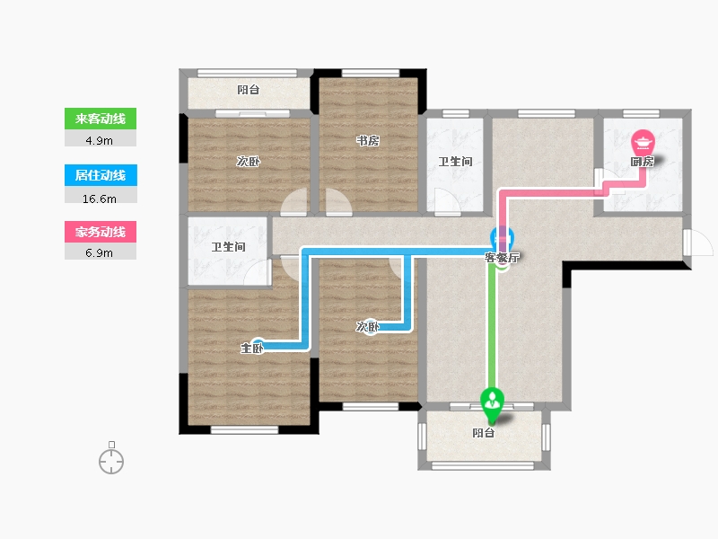 湖北省-武汉市-韵湖首府-122.20-户型库-动静线