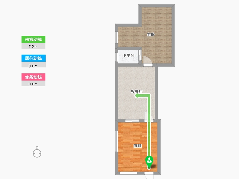 江苏省-无锡市-塔影二村-44.80-户型库-动静线