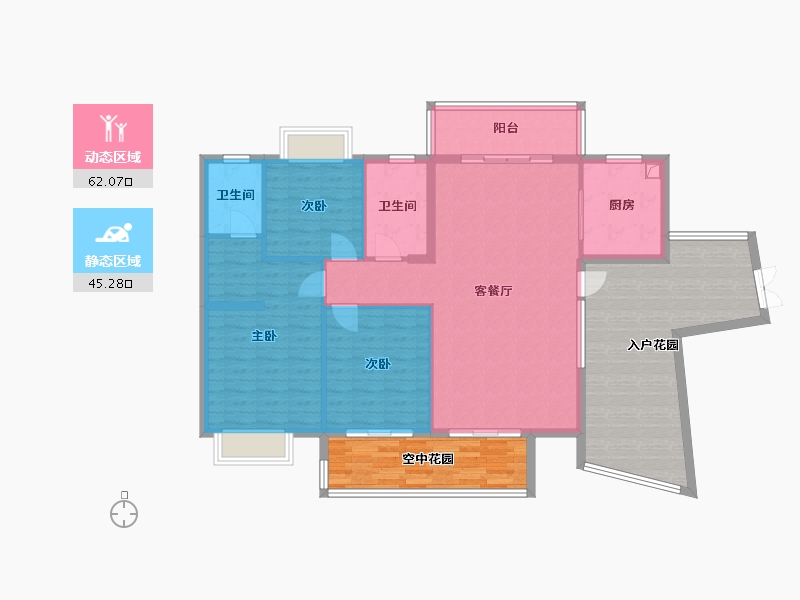 广东省-肇庆市-泰湖新城-123.01-户型库-动静分区