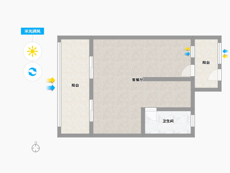 福建省-福州市-万科大樟溪岸四期9号楼-151.00-户型库-采光通风