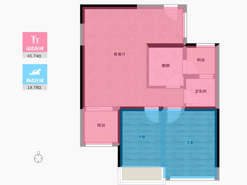 湖北省-武汉市-华星融城-48.00-户型库-动静分区