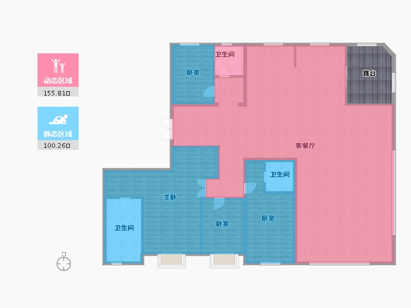 浙江省-温州市-保利·天珺-252.00-户型库-动静分区