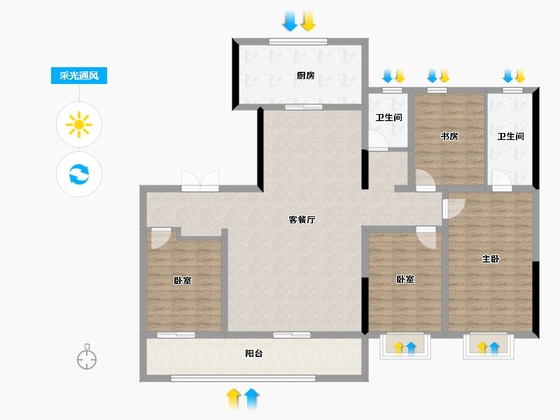 山东省-潍坊市-海创陆号-139.99-户型库-采光通风