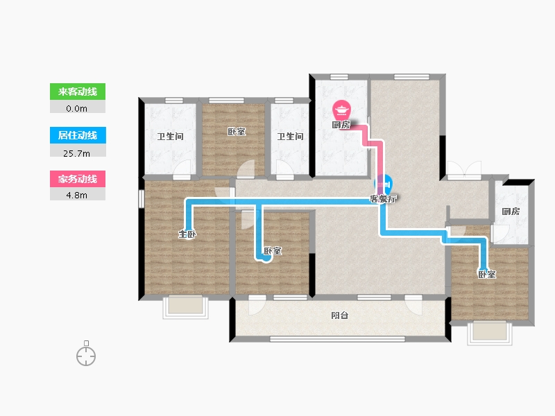 山东省-青岛市-银丰御玺-147.99-户型库-动静线