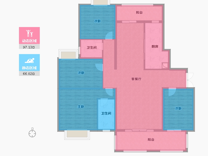 海南省-海口市-海府大院-148.00-户型库-动静分区