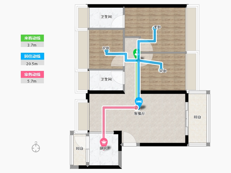 广东省-深圳市-京基宸悦府-88.01-户型库-动静线