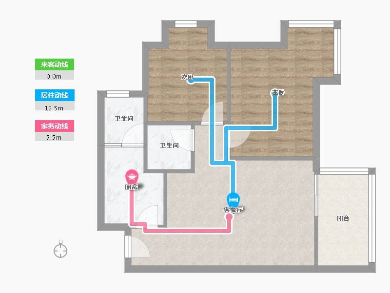 四川省-成都市-御富枫景-57.60-户型库-动静线