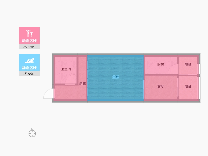 河南省-郑州市-升龙城-11号院-40.20-户型库-动静分区