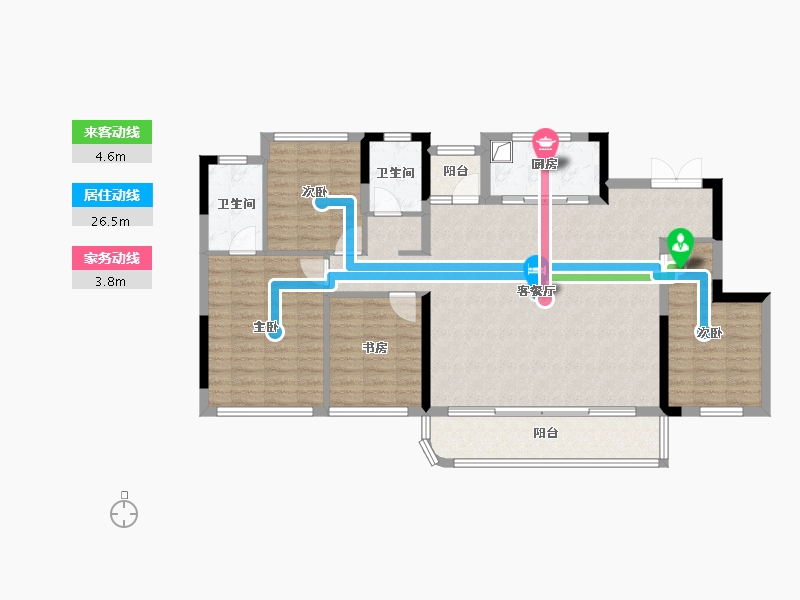 四川省-成都市-中交锦江颂-118.15-户型库-动静线