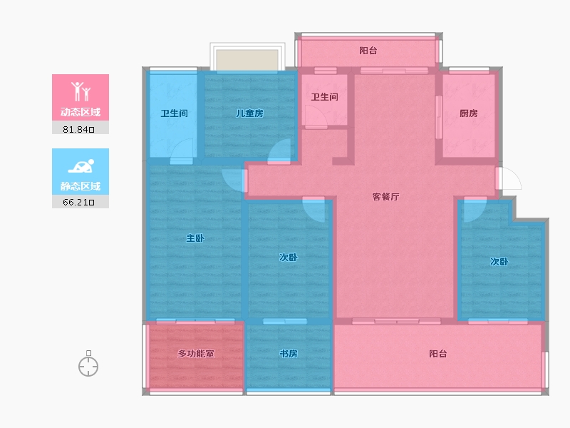 云南省-怒江傈僳族自治州-滨江首府-120.00-户型库-动静分区