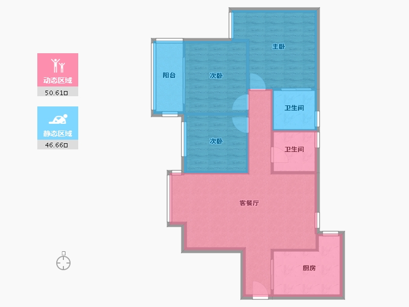 广东省-广州市-华南师范大学-93.00-户型库-动静分区