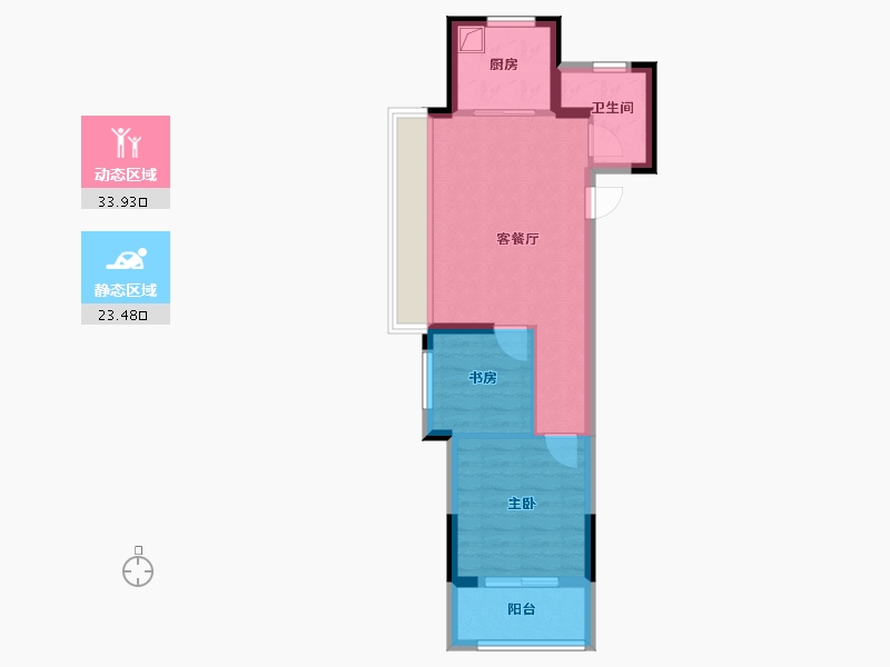 浙江省-湖州市-青荟里-50.53-户型库-动静分区