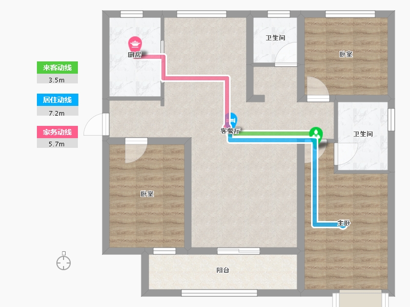 河北省-邢台市-坤创-97.79-户型库-动静线