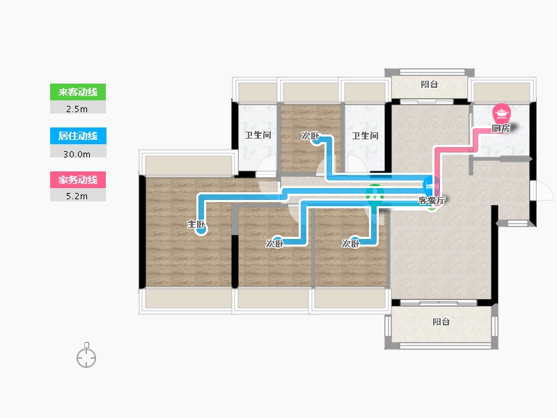 广东省-深圳市-中洲迎玺-99.27-户型库-动静线