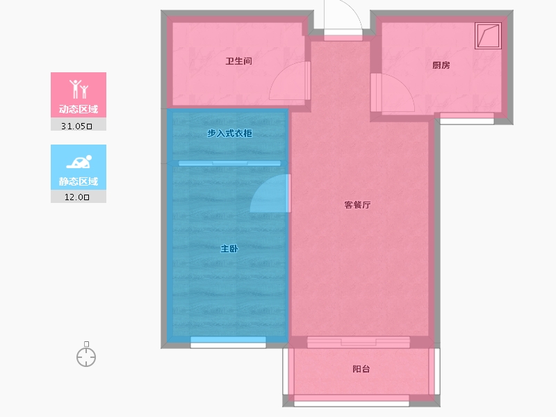 福建省-漳州市-信和御龙天峰（御龙天下四期）-37.97-户型库-动静分区