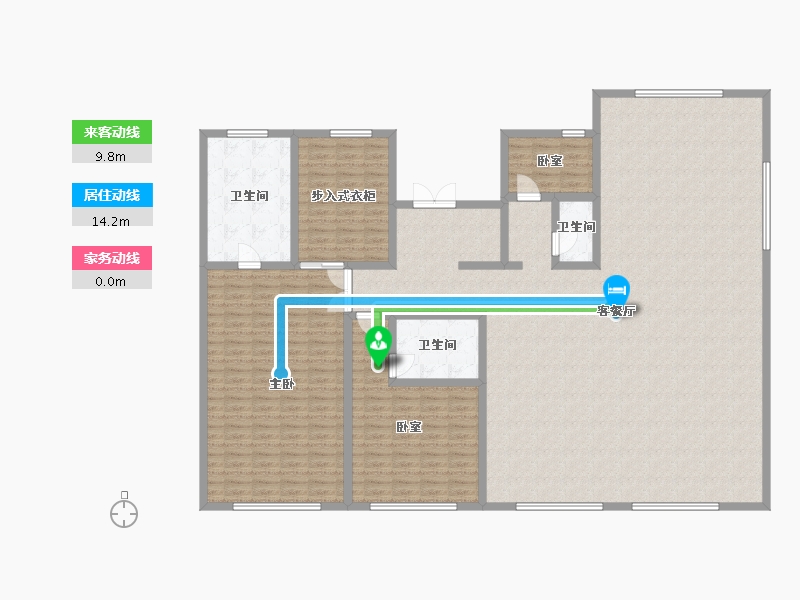 河北省-承德市-盛容观承-218.00-户型库-动静线