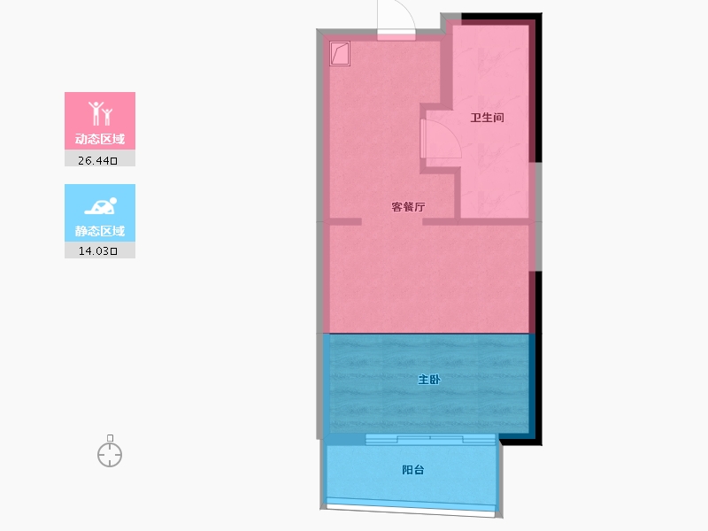 广东省-珠海市-横琴寓-36.07-户型库-动静分区