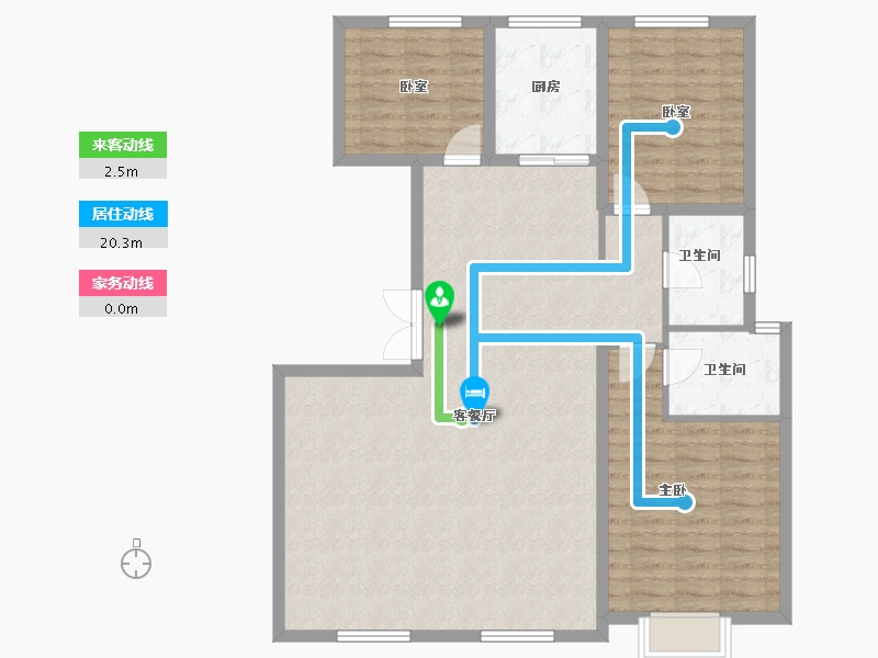 河北省-秦皇岛市-德熙瑞府-114.40-户型库-动静线