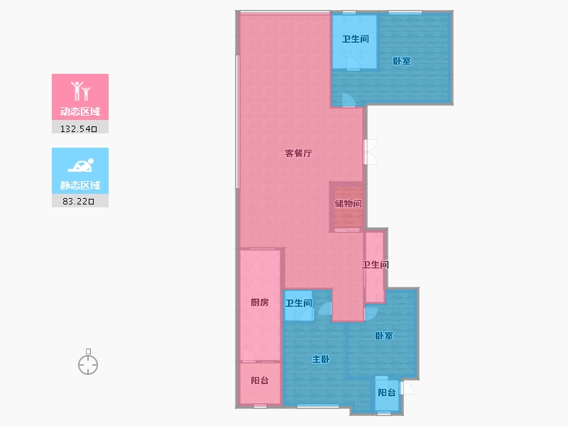 四川省-成都市-交子金融广场-199.49-户型库-动静分区