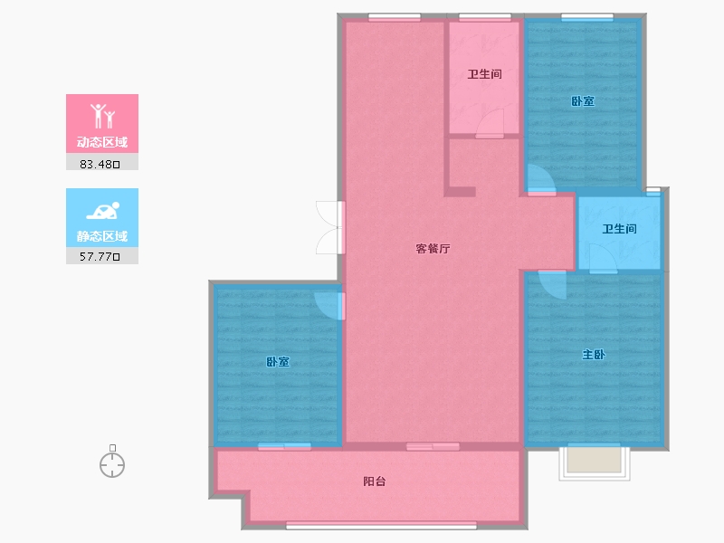 河南省-开封市-尉粮华府-129.00-户型库-动静分区