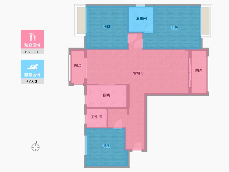 湖南省-永州市-公园大地-103.47-户型库-动静分区