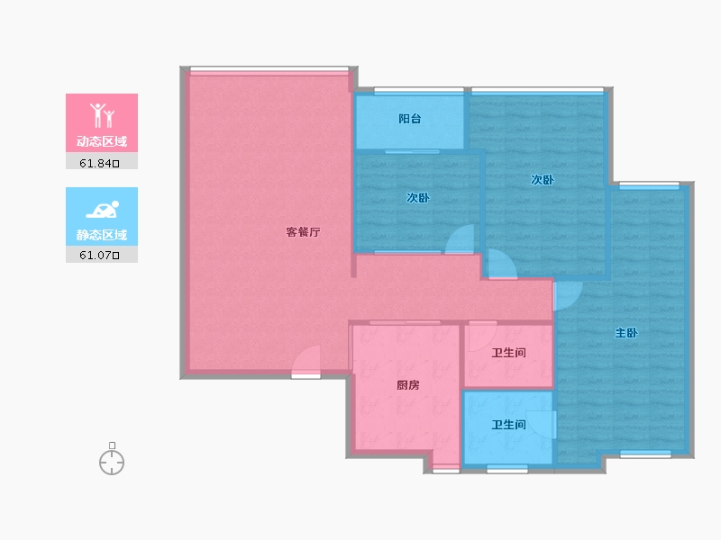 四川省-成都市-黄金时代-120.00-户型库-动静分区