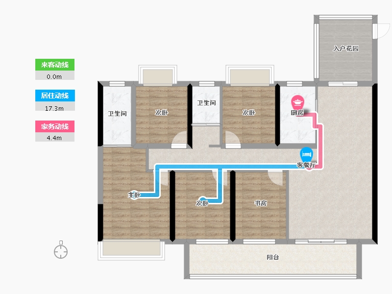 湖北省-孝感市-金湖湾-127.20-户型库-动静线