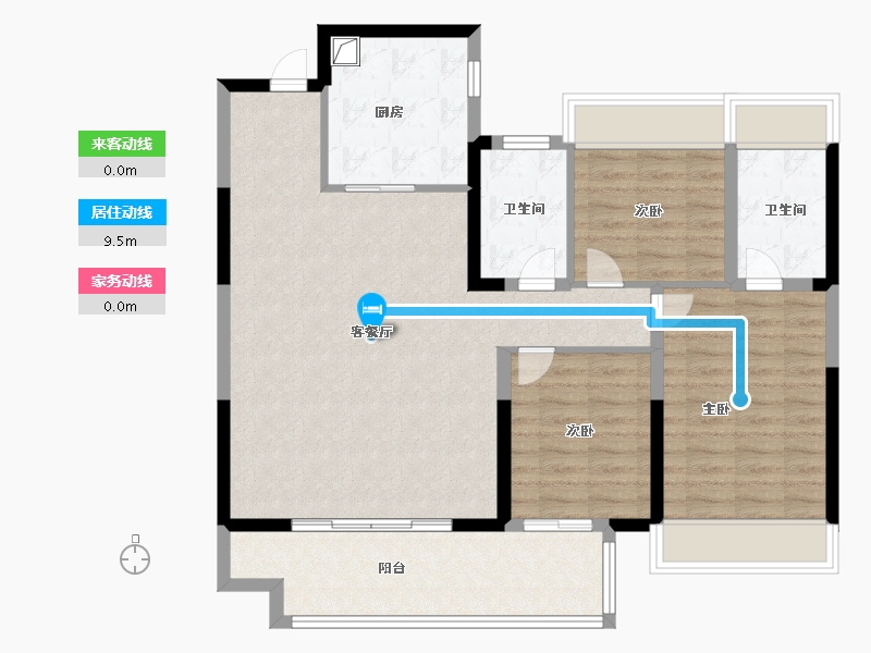 江苏省-盐城市-樾熹和颂-100.80-户型库-动静线