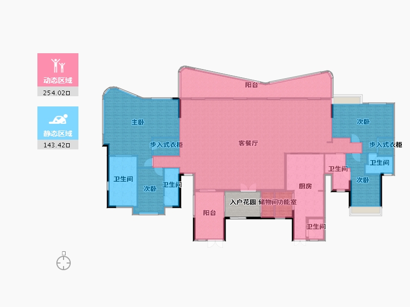 广东省-广州市-南天名苑-384.00-户型库-动静分区