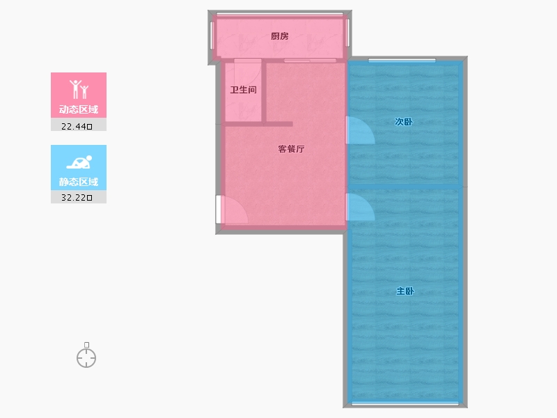 四川省-成都市-庆光小区-55.03-户型库-动静分区