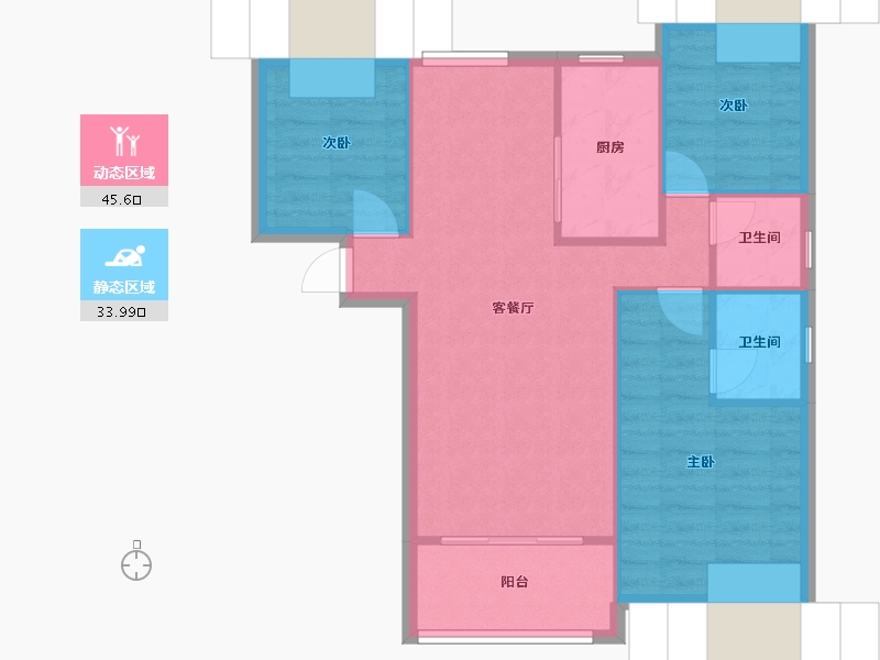 上海-上海市-驱动小区-92.00-户型库-动静分区