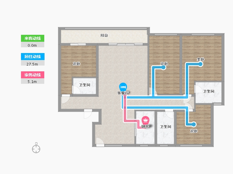 河北省-衡水市-君悦府-138.40-户型库-动静线