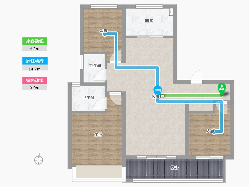 山西省-运城市-纺居新城-109.40-户型库-动静线