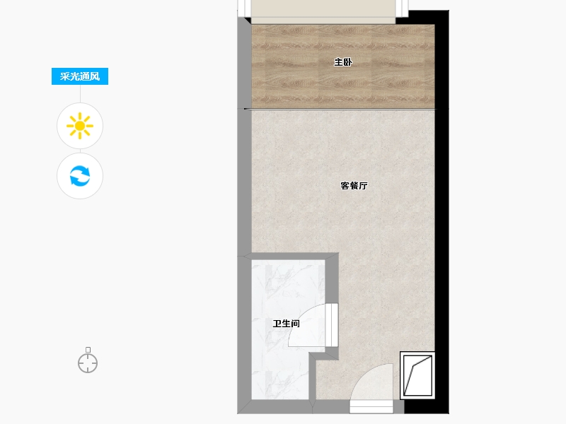 四川省-成都市-融创香璟台西苑-27.79-户型库-采光通风