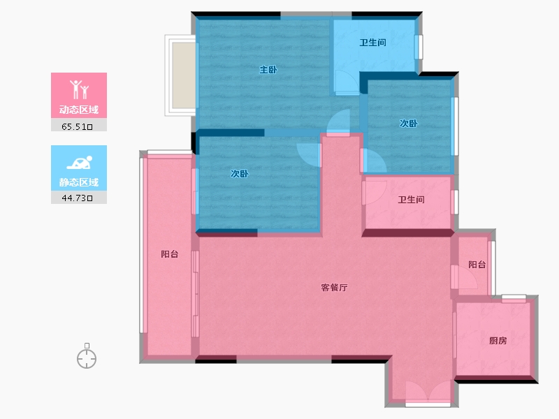 河南省-许昌市-信友天润府-99.20-户型库-动静分区