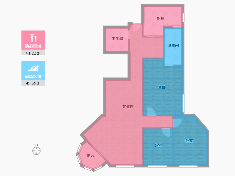 北京-北京市-华源新第-103.28-户型库-动静分区