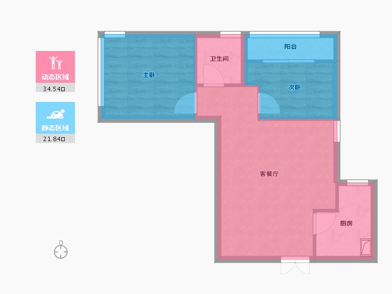 广西壮族自治区-南宁市-联发臻品-50.48-户型库-动静分区