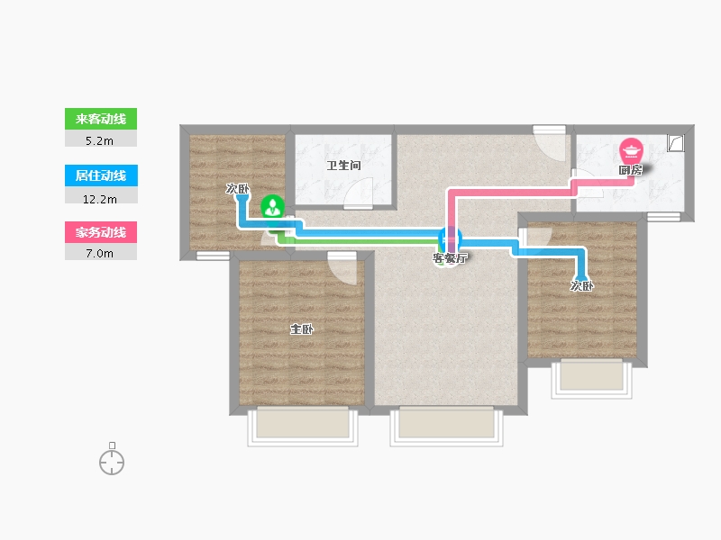 河北省-保定市-铂悦山秋实园-75.00-户型库-动静线