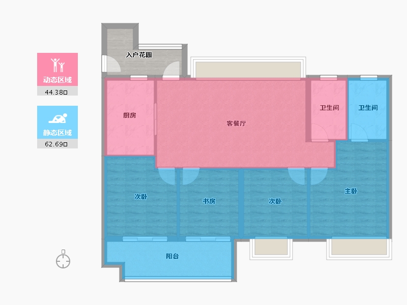 江西省-南昌市-青山印-102.86-户型库-动静分区