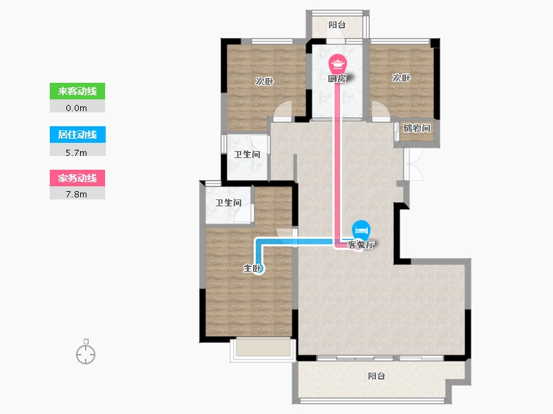 江西省-上饶市-华熙LIVE信江-121.68-户型库-动静线