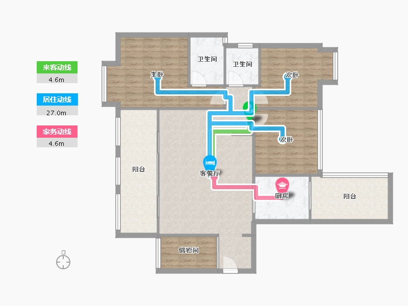 四川省-成都市-名著司南-93.23-户型库-动静线