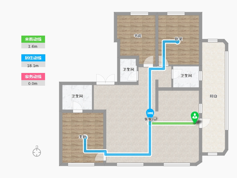 黑龙江省-哈尔滨市-外滩壹号院-120.06-户型库-动静线