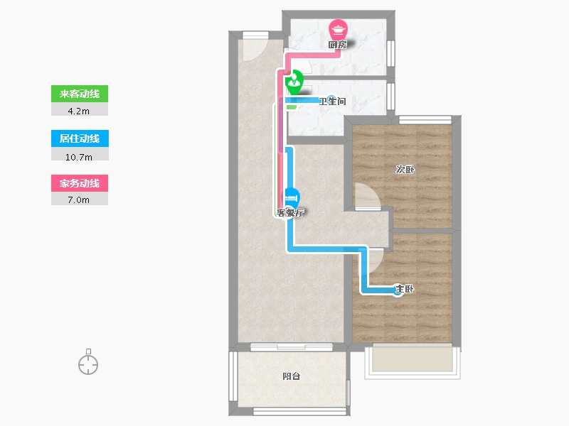 河南省-南阳市-华清源中州学府-59.96-户型库-动静线