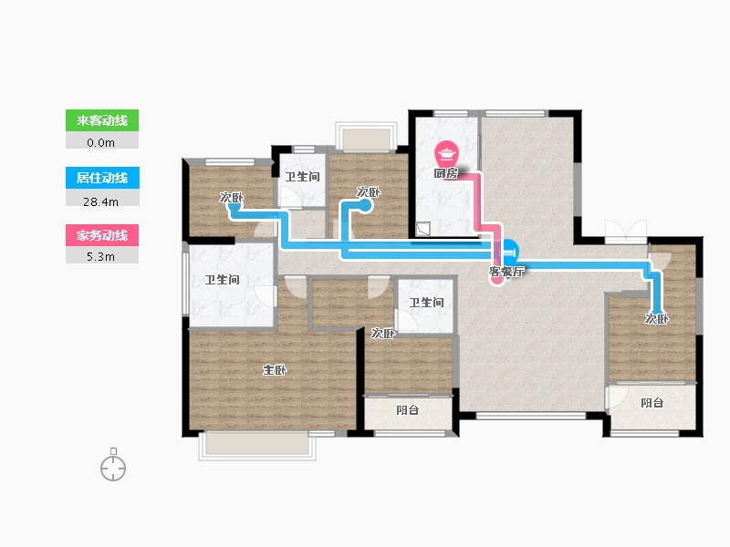 福建省-厦门市-厦门竞配建五缘橖月-155.58-户型库-动静线