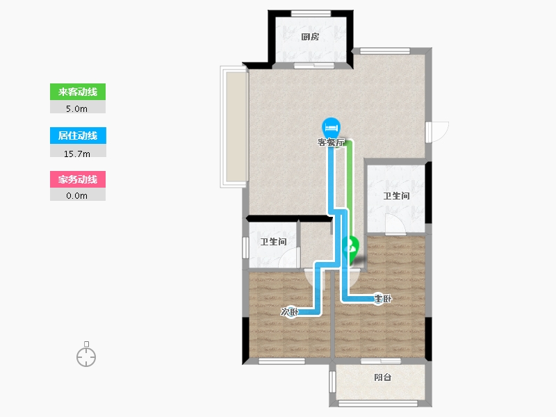 浙江省-湖州市-华锦云湖境-80.00-户型库-动静线