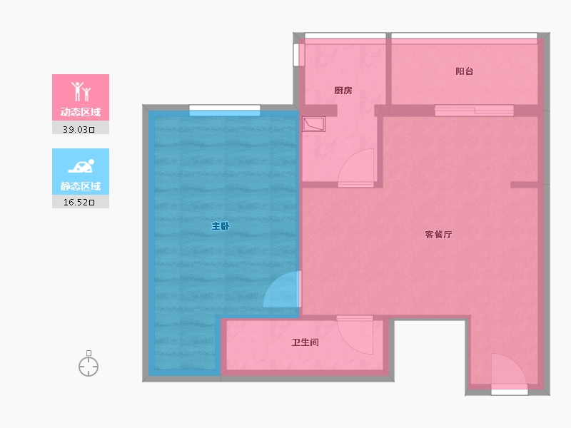 北京-北京市-上林溪-48.00-户型库-动静分区