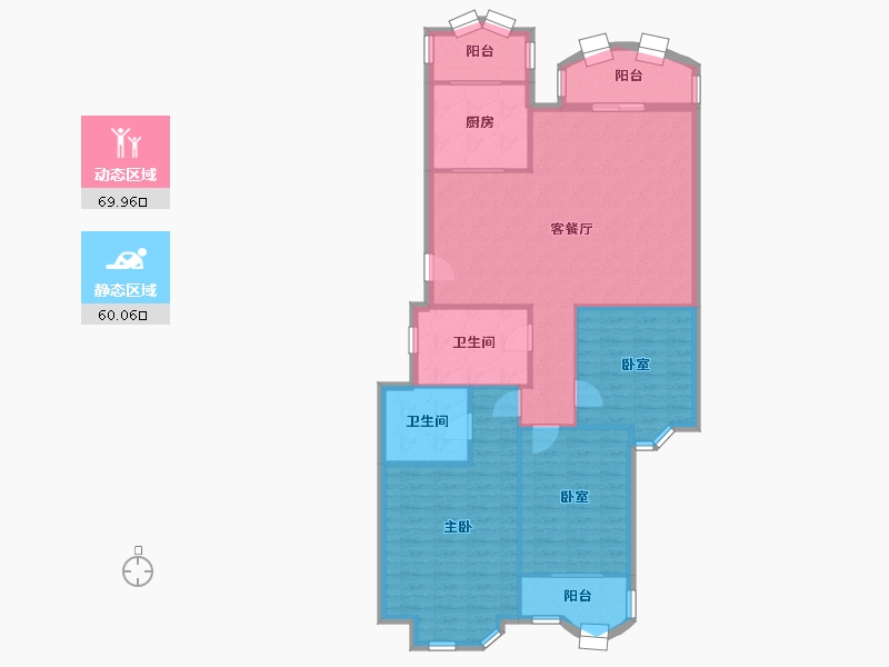 四川省-成都市-王府花园二期-119.00-户型库-动静分区